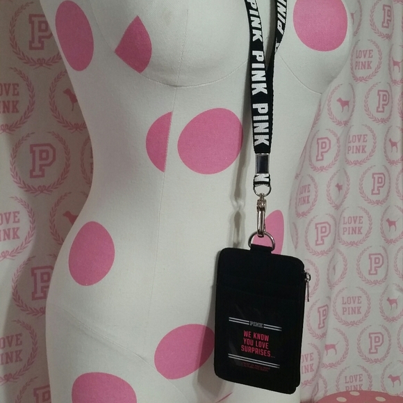 ♥️NEW VS Pink Lanyard